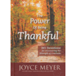 517336: The Power of Being Thankful: 365 Devotions for   Discovering the Strength of Gratitude