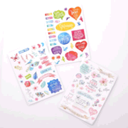 138131: Stickers for Bible Journaling, 3 Sheets