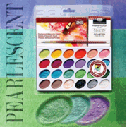 364173: Watercolor Paint Set, Pearlescent