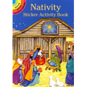 417455: Nativity Sticker Activity Book