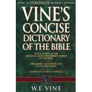 501501: Vine&amp;quot;s Concise Dictionary of the Bible