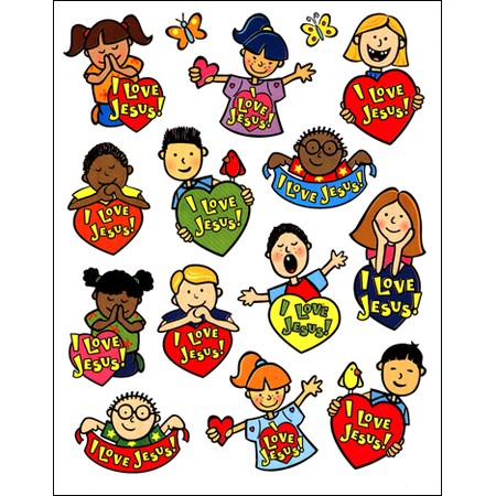 Encourage children to learn their Bible verses when you use these stickers