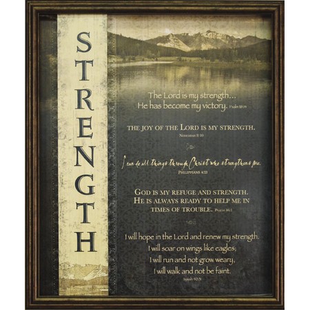 bible quotes about strength 01. Strength, the theme of the featured Bible verses, is graphically enriched 