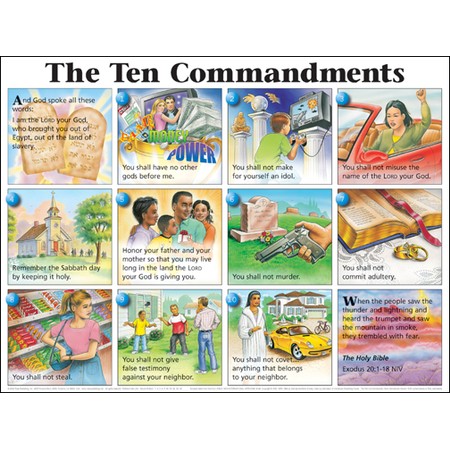 10+commandments+for+children+printable