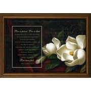 012464X: Love is Patient Framed Print