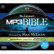 047380: The Listener&amp;quot;s MP3 Complete Bible - Audio Bible on MP3 CD-ROM