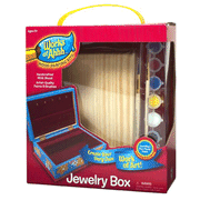 107093: Jewelry Box Wood Painting Kit