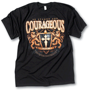 2222L: Be Strong and Courageous Shirt, Large (42-44)