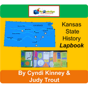 22721DF: Kansas State History Lapbook - PDF Download [Download]