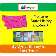 22759DF: Montana State History Lapbook - PDF Download [Download]