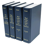 2280: Word Studies in the Greek New Testament, 4 Volumes