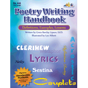 40108: Poetry Writing Handbook: Definitions, Examples, Lessons,  Grades 4-6