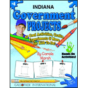 419337: Indiana Government Project Book, Grades K-8