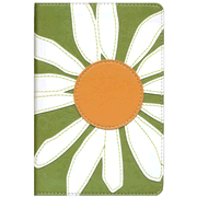 435396: NIV Compact Thinline Bible, Bloom Collection, Daisy Duo-Tone