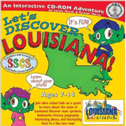 495534: Let&amp;quot;s Discover Louisiana CD-ROM, Grades 2-8