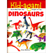 497433: Kid-agami - Dinosaurs: Kiragami for Kids: Easy-to-Make Paper Toys