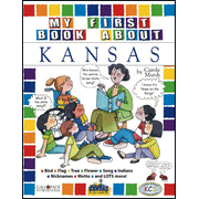 498851: Kansas My First Book, Grades K-5