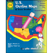500196: U.S. Outline Maps &amp; State Studies