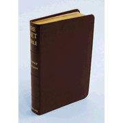 501407: NET Bible, Bonded leather, burgundy Compact Edition