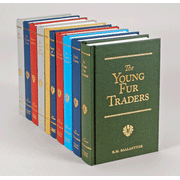 540991: R.M. Ballantyne Pack, 10 hardcover volumes