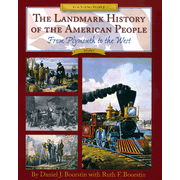 570137: The Landmark History of the American People, Volume 1: From Plymouth to the West