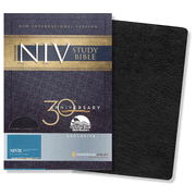 611849: NIV 30th Anniversary Study Bible-Custom Edition Genuine Leather Black