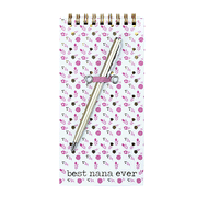 7109050: Best Nana Ever Spiral Notepad with Pen, Pink