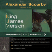 75957: Scourby KJV Complete Bible Audio MP3 CD