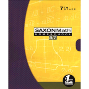 793346: Math 87, Third Edition, Home School Kit in a Retail Box