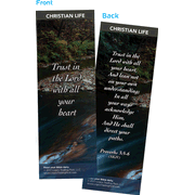 823898: Trust in the Lord with All Your Heart Bookmarks, Pack of 25