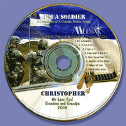 96290Y: I Am A Soldier, Personalized CD
