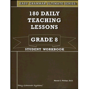 981628: Easy Grammar Ultimate Series: 180 Daily Teaching Lessons, Grade 8 Student Workbook