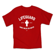 2411M: Lifeguard Shirt, Red, Medium