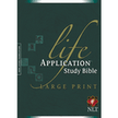 307209: NLT Life Application Study Bible, Large Print Hardcover