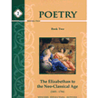 382033: Poetry Book II: The Elizabethan to the Augustan Age