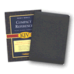 561456: KJV Compact Reference Bible Black Bonded Leather