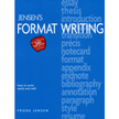 6061297: Jensen&amp;quot;s Format Writing, Revised