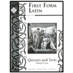 636524: First Form Latin Quizzes and Tests
