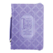 139941: Trust In the Lord Bible Cover, Purple