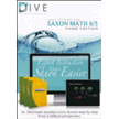346653: DIVE CD-Rom for Saxon Math 6/5, 3rd Edition