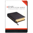 548119: ESV Study Bible, Black Genuine Leather
