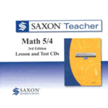 773688: Saxon Teacher for Math 5/4, 3rd Edition on CD-Rom