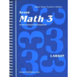 790161: Saxon Math 3, Home Study Teacher&amp;quot;s Edition, 1st Edition