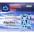 824112: Saxon Math Algebra 1/2 Teaching Tape Full Set DVDs, 3rd Edition