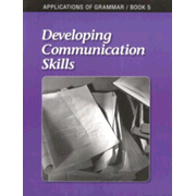 0109200: Applications of Grammar Book 5: Developing Communication Skills, Grade 11