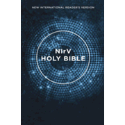 0445999: NIrV Outreach Bible--softcover, blue