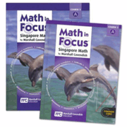 129384: Math in Focus Grade 8 1st Semester Student Homeschool Package