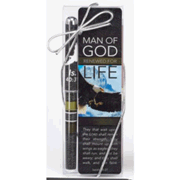 147436: Man of God, Pen &amp; Bookmark Gift Set
