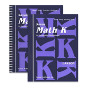 17001: Saxon Math K, Home Study Kit