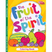 177669: Fruit of the Spirit Coloring Book, Ages 4-7